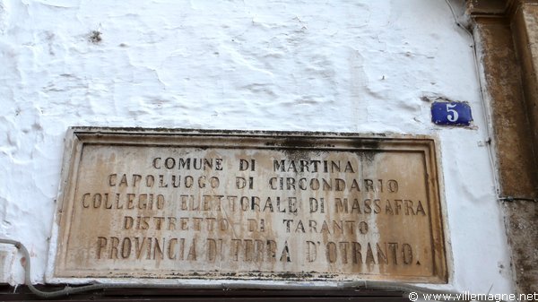 Dans le centre historique de Martina Franca Dans le centre historique de Martina Franca