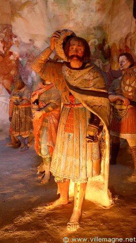 Détail d’un serviteur de la suite des rois mages Détail d’un serviteur de la suite des rois mages