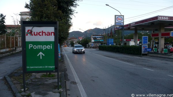 En arrivant à Pompéi En arrivant à Pompéi