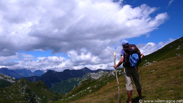 En arrivant au lac de Larecchio - direction ouest En arrivant au lac de Larecchio - direction ouest