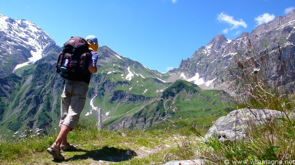 En montant vers le col de Surenen En montant vers le col de Surenen