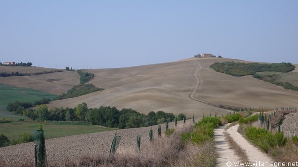 Entre Monte Oliveto Maggiore et Montepulciano Entre Monte Oliveto Maggiore et Montepulciano