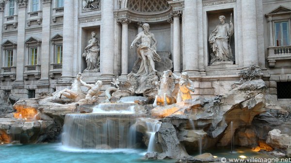 Fontaine de Trevi à Rome Fontaine de Trevi à Rome