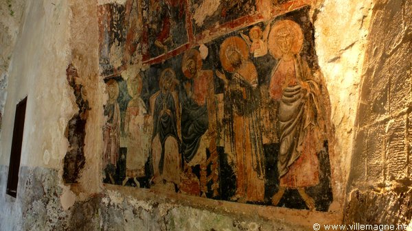 Fresque dans l’église Santa Lucia alle Malve à Matera