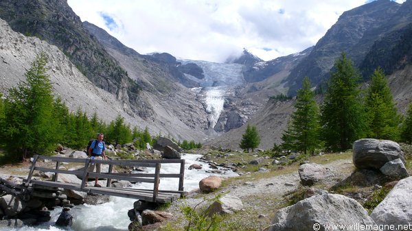 Glacier de Ried - vallée de Zermatt Glacier de Ried - vallée de Zermatt
