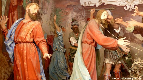 Jésus arrêté par les soldats du Grand Prêtre