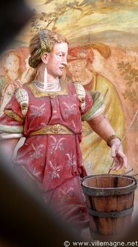 Près d’un puits, Jésus demande l’eau à une Samaritaine, un geste réprouvé par les Juifs qui considéraient les Samaritains comme impurs Près d’un puits, Jésus demande l’eau à une Samaritaine, un geste réprouvé par les Juifs qui considéraient les Samaritains comme impurs