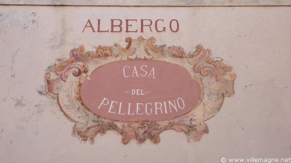 La <em>Maison du pèlerin</em> au <em>Sacro Monte</em> de Varallo