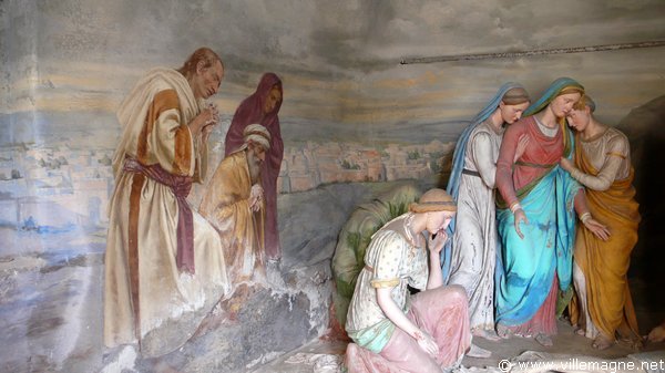 La Vierge Marie et les saintes femmes devant le cadavre de Jésus déposé dans la saint Suaire avant la mise au tombeau La Vierge Marie et les saintes femmes devant le cadavre de Jésus déposé dans la saint Suaire avant la mise au tombeau