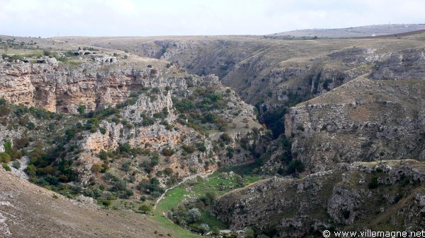 Le ravin de Matera Le ravin de Matera