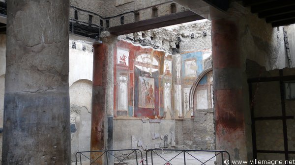 Maison des Augustaux à Herculanum Maison des Augustaux à Herculanum