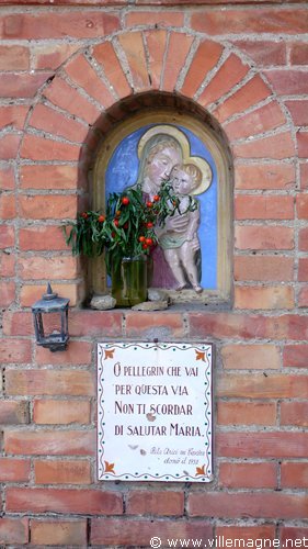 Oratoire de pèlerin à Castelmuzio