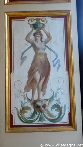 Panneaux de volets intérieurs à la villa Farnèse Panneaux de volets intérieurs à la villa Farnèse