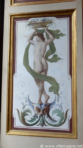 Panneaux de volets intérieurs à la villa Farnèse Panneaux de volets intérieurs à la villa Farnèse