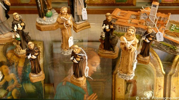 Saint François au rayon des pieusetés - Assise Saint François au rayon des pieusetés - Assise