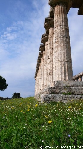 Temple de Cérès à Paestum Temple de Cérès à Paestum