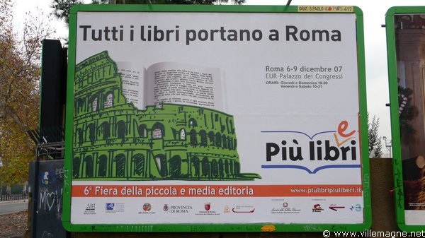 « Tous les livres mènent à Rome… »