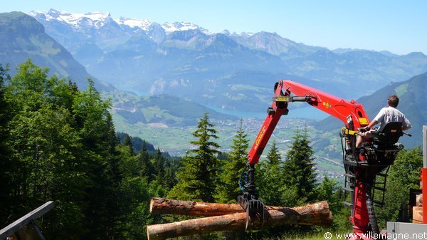 Travail du bois à Hagenegg Travail du bois à Hagenegg