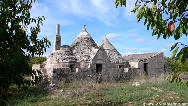 Trulli dans la région de Noci et Alberobello Trulli dans la région de Noci et Alberobello