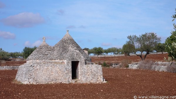 Trulli dans la région de Noci et Alberobello Trulli dans la région de Noci et Alberobello