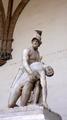 Achille soutenant le corps de Patrocle mourant - Loggia des Lansquenets à Florence