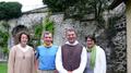 Avec le père Klemenz et des membres de la Communauté des Béatitudes à Zug