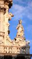Détail de la façade de l’église Santa Croce à Lecce Détail de la façade de l’église Santa Croce à Lecce