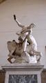 Hercule terrassant le centaure par Jean de Bologne (1599) - Loggia des Lansquenets à Florence