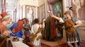 Le Christ pour la première au tribunal de Ponce Pilate Le Christ pour la première au tribunal de Ponce Pilate