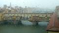 Le Ponte Vecchio vu depuis la galerie des Offices à Florence