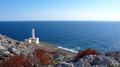 Phare du cap d’Otrante qui marque l’extrémité la plus orientale de la péninsule italienne Phare du cap d’Otrante qui marque l’extrémité la plus orientale de la péninsule italienne
