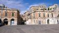 Place de la cathédrale à Lecce Place de la cathédrale à Lecce