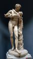 Silène tenant un petit Dionysos - Copie romaine (milieu du IIe siècle après J.-C. d’un original grec de l’école de Lysippe (IVe siècle avant J.-C.) - Musées du Vatican Silène tenant un petit Dionysos - Copie romaine (milieu du IIe siècle après J.-C. d’un original grec de l’école de Lysippe (IVe siècle avant J.-C.) - Musées du Vatican