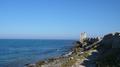 Tour de guet sur la côte adriatique entre Trani et Molfetta