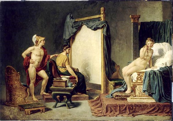 Apelle peignant Campaspe en présence d’Alexandre - Jacques-Louis David - Lille, Palais des Beaux-Arts