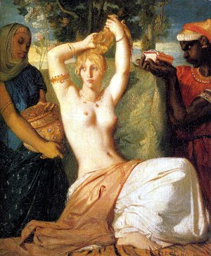 Esther se parant pour être présentée au roi Assuérus, dit La toilette d'Esther – Théodore Chassériau – 1841 – Musée du Louvre