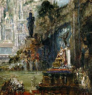 Le triomphe d’Alexandre le Grand, par Gustave Moreau - détail - fin du XIXe siècle
