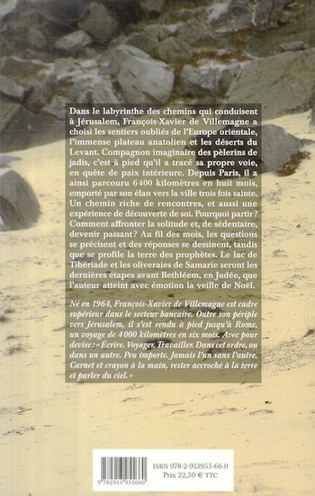 Verso de la couverture de « Pèlerin d’orient » Verso de la couverture de « Pèlerin d’orient »